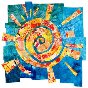 Original Sun Dance II Catherine Kleeman Quilt