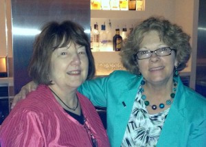 Nancy Wightman, IIDA, (left) and Barbara Dellinger, IIDA, (right) of HDR Architecture 